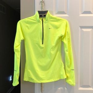 NIKE RUNNING woman extra small pullover